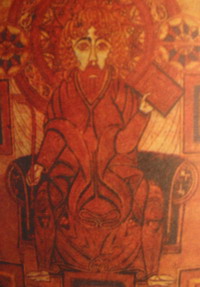 Евангелист Иоанн. Келлское Евангелие. IX век