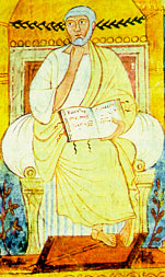 Евангелист Лука, Кембриджское Евангелие, Рим, конец VI века