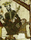 рис. 38 Гобелен из Байе (XI век). Фрагмент